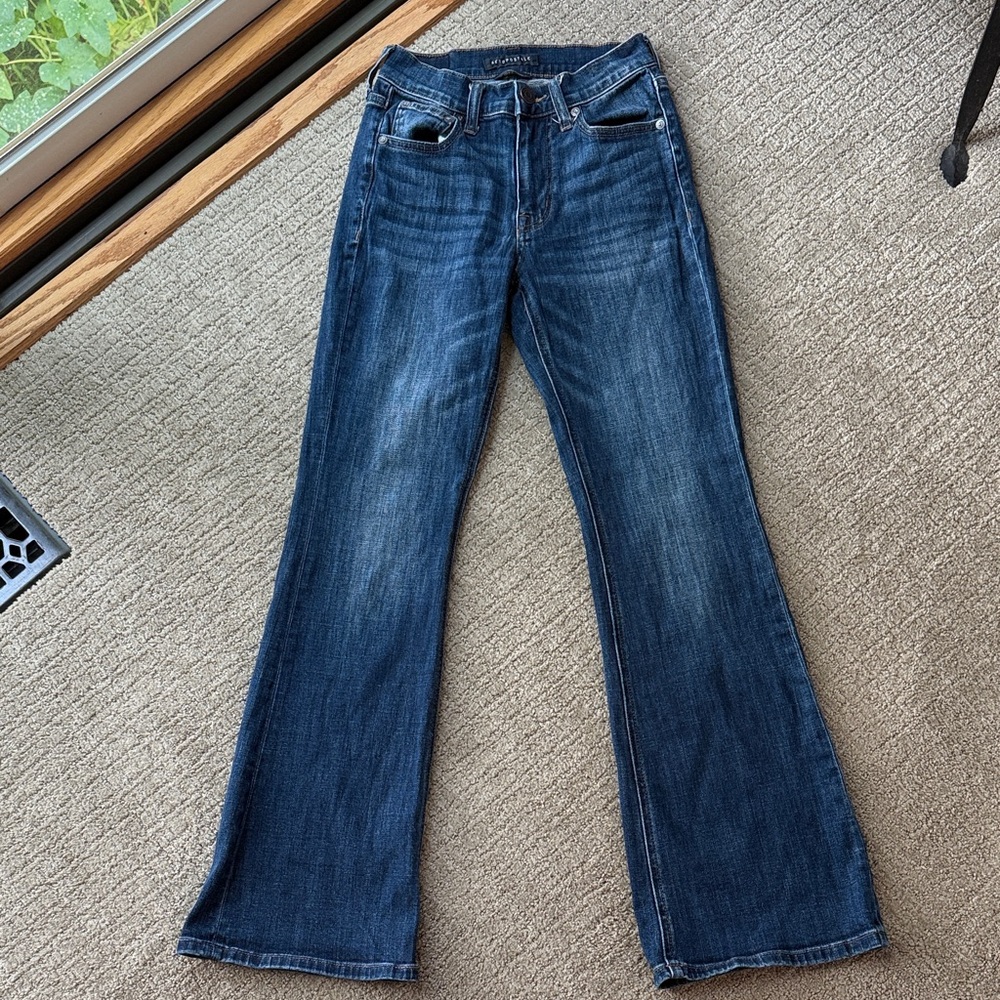 Aeropostale High Rise Flare jeans